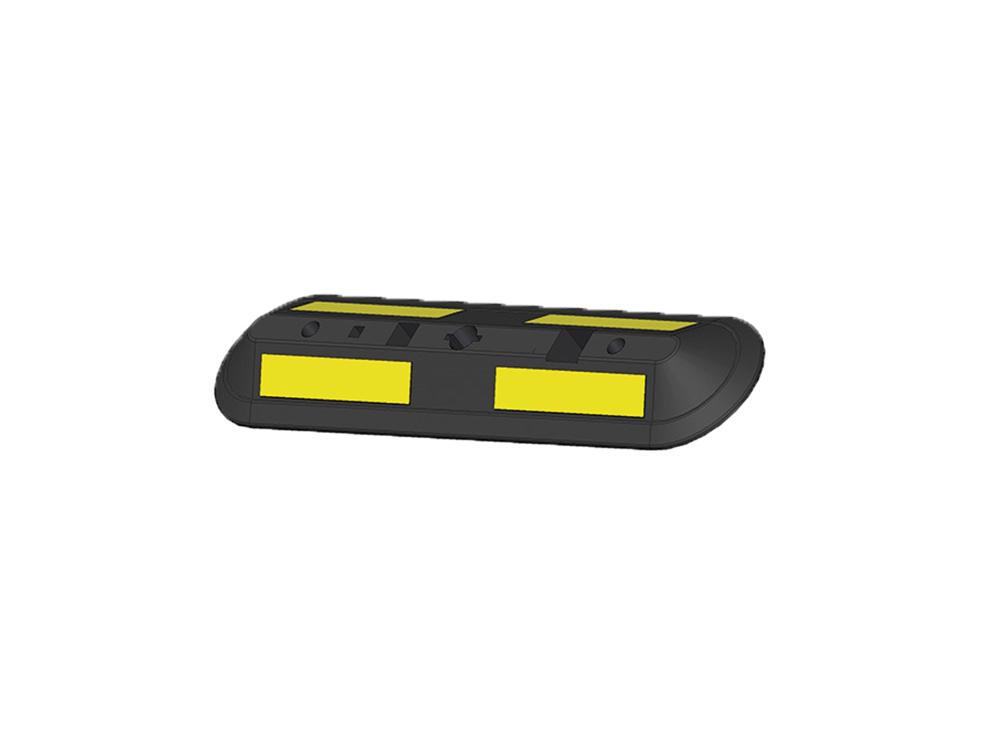 Black and Yellow Rubber Wheel Stops | LIMITERS | Vehicle Barriers | Parking Areas | Garages | Parking Lots | 100x24x8 cm | DH-PB-8 Black and Yellow Rubber Wheel Stops | LIMITERS | Vehicle Barriers | Parking Areas | Garages | Parking Lots | 100x24x8 cm | DH-PB-8
